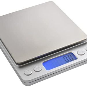 Juvelerarvåg finvåg digital köksvåg 2 kg guldvåg precisionsvåg digitalvåg 3465