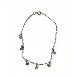 Armband med berlocker 925 Sterlingsilver