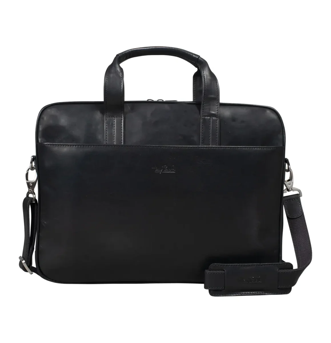 Tony Perotti 1 Compartment Laptop Bag, Black - Bild 6