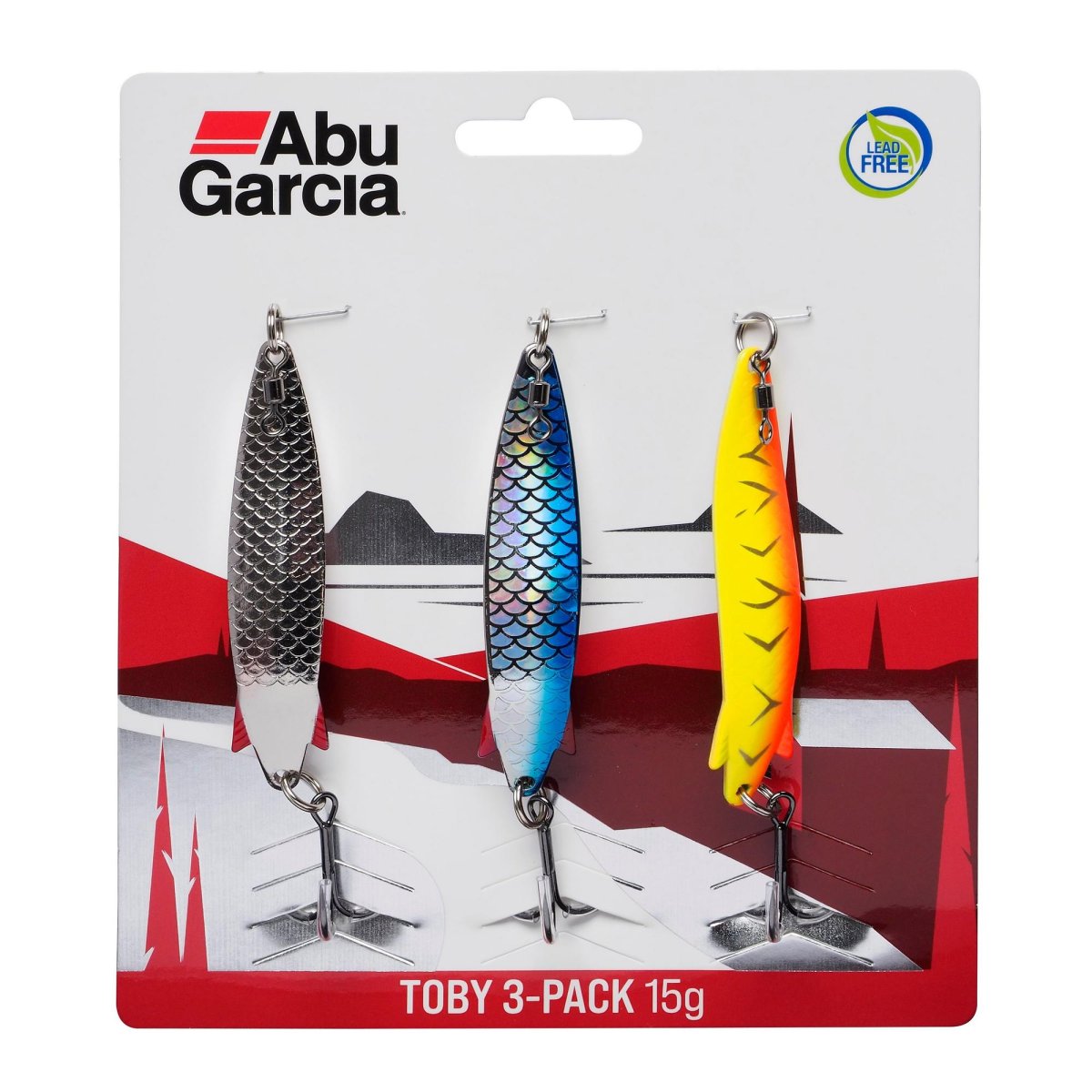 Abu Garcia – Toby 3-pack 20g Lead Free - Bild 2