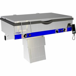 Fribergs, Stekbord gjutjärn, VKF55D/6, Djup, Tippning el , Pelarfot justerbar höjd el